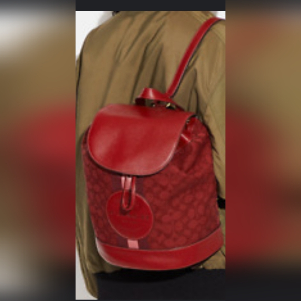 Coach Dempsey Monogram Backpack - Picture 10 of 10